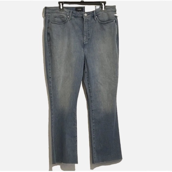 NYDJ Denim - NYDJ Woman Slim Bootcut Raw Fray Jeans Size: 16